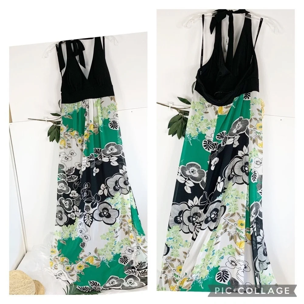bisou bisou Michelle Bohbot Built In Bra  Maxi - Picture 2 of 12